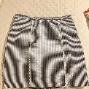 Seersucker Pencil skirt size 4